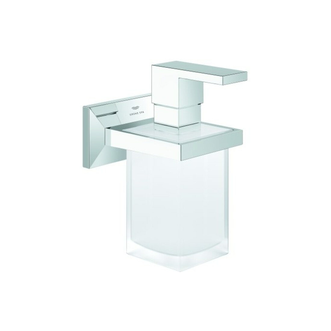 Grohe Support Allure Brilliant avec distributeur de savon, chrome