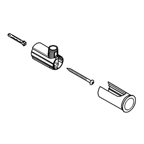 Grohe Support de barre de douche 48092 chrome