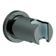 Grohe Support de douchette Rainshower non réglable, rosace ronde, graphite dur-1