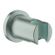 Grohe Support de douchette Rainshower non réglable, rosace ronde, supersteel