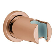 Grohe Support de douchette Rainshower non réglable, rosace ronde, warm sunset