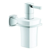 Grohe Support Grandera avec distributeur de savon en céramique, chrome