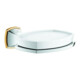 Grohe Support Grandera avec porte-savon en céramique, chrome/or-1