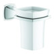 Grohe Support Grandera avec verre à rincer en céramique, chrome-1