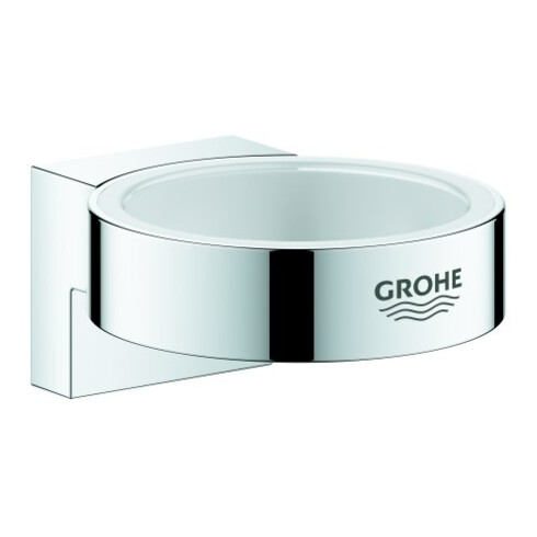 Grohe Support Selection chromé, pour verre et distributeur de savon