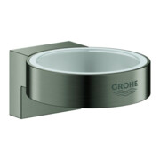 Grohe Support Selection hd graphite mat, pour verre et distributeur de savon