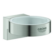 Grohe Support Selection supersteel, pour verre et distributeur de savon