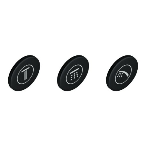 Grohe Symbolkappen SmartControl frosted granite, für Aufputzarmaturen