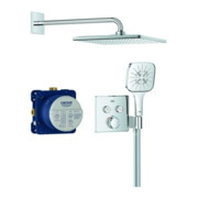 Grohe Système de douche encastré Grohtherm SmartControl 34865 THM forme carrée 2 ASV chrome