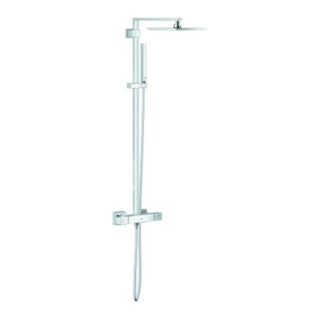 Grohe Système de douche Euphoria Cube 230 chrome, avec thermostat AP, saillie 40 cm