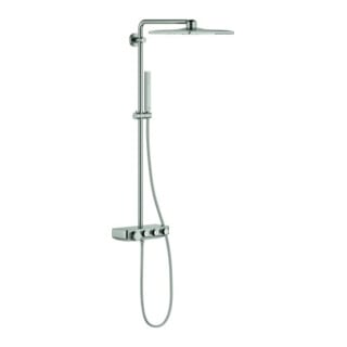 Grohe Système de douche Euphoria SmartC 310 Cube D sst, mitigeur thermostatique AP, bras pivotant 45 cm