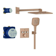 Grohe Système de douche Grohtherm Smartcontrol UP, avec RS. SmartActive 310 Cube, blanc acier brossé