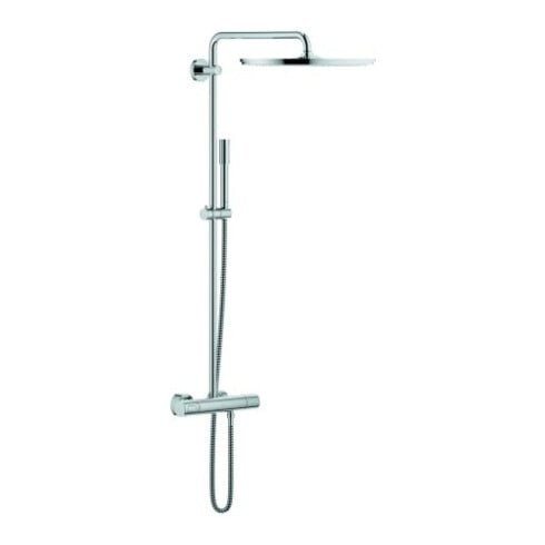 Grohe Système de douche Rainshower 400 avec thermostat AP, montage mural, chrome