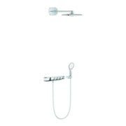 Grohe Système de douche Rainshower SmartC 360Duo blanc, thermostat apparent, combo apparent/encastré