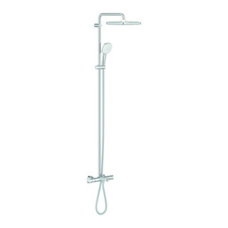 Grohe Système de douche Tempesta 250 Cube 26691_1 Thermostat baignoire KB I. 250 Cube chrome