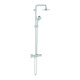 Grohe Système de douche Tempesta C 160 avec thermostat apparent, montage mural, chrome-1
