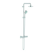 Grohe Système de douche Tempesta C 160 avec thermostat apparent, montage mural, chrome
