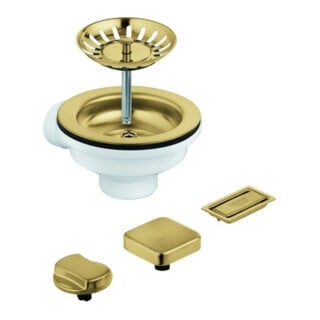Grohe Système d'évacuation d'évier 40996 avec excentrique cool sunrise brossé