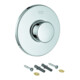 Grohe Télécommande manuelle 43470 pour plaque de recouvrement de montage mural SPK 336, chrome-1