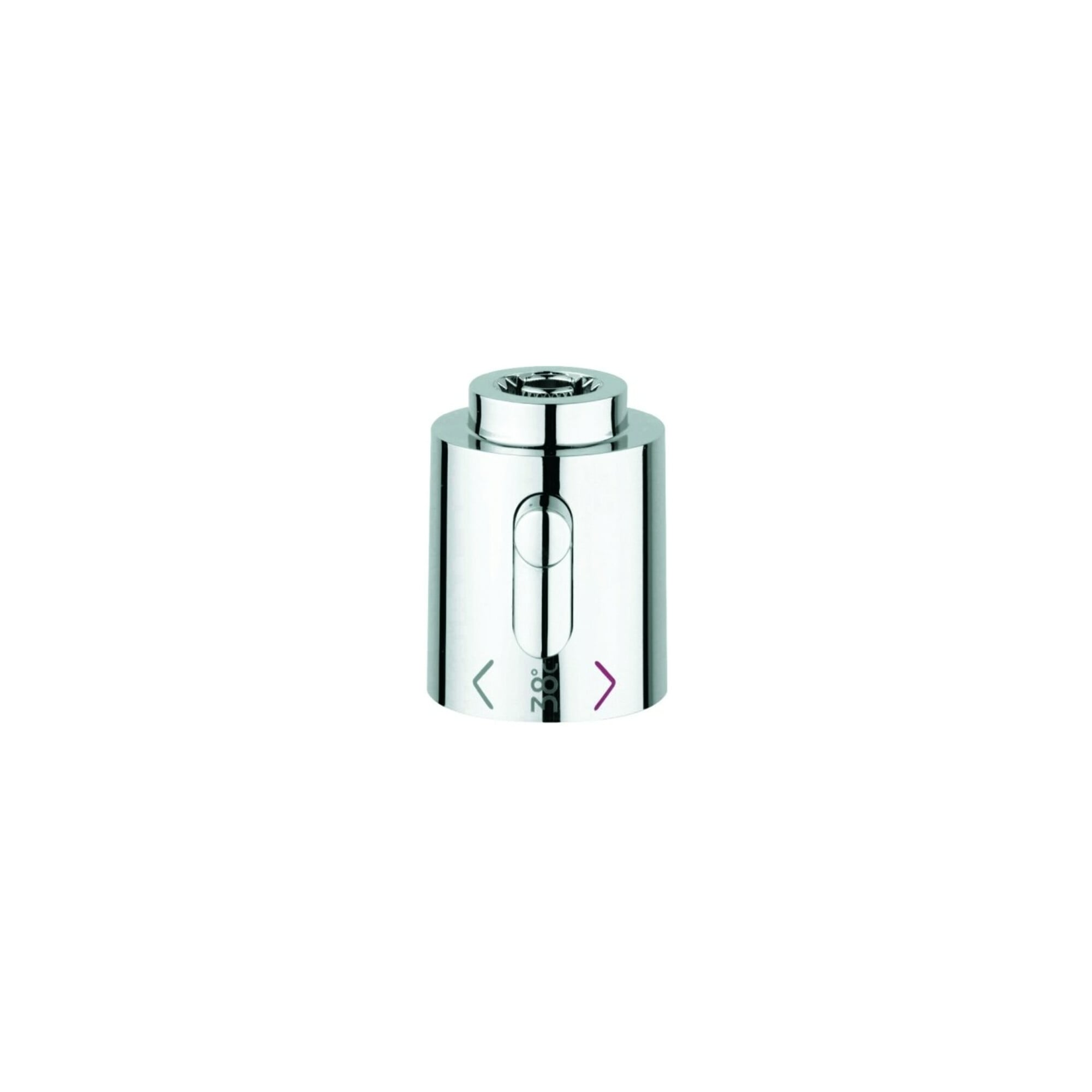 Grohe Temperaturwählgriff 06676 für Atrio Thermostat chrom
