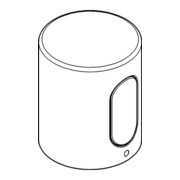 Grohe Temperaturwählgriff 47812 moon white-3