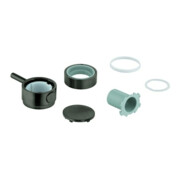 Grohe Temperaturwählgriff 49089 rund für THM-FMS hard graphite gebürstet