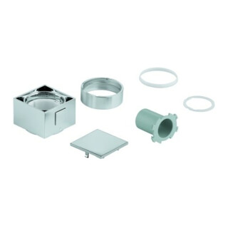 Grohe Temperaturwählgriff 49091 eckig für THM-Fertigmontagesets chrom