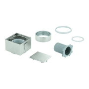 Grohe Temperaturwählgriff 49091 eckig für THM-Fertigmontagesets supersteel