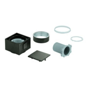 Grohe Temperaturwählgriff 49091 eckig für THM-FMS hard graphite gebürstet