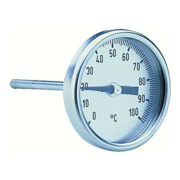 Grohe Thermomètre 06225 1/4" pour THM avec coude de sortie thermomètre