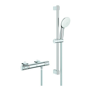 Grohe Thermostat-Brausebatterie Grohtherm 1000 Performance 34834_1 Br.-grt. 600mm chrom