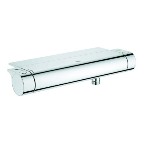 Grohe Brause-Thermostat Grohtherm 2000 1/2", m Duschablage, Wandmontage, chrom
