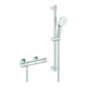 Grohe Thermostat-Brausebatterie Grohtherm 800 34565_2 mit Brausegarnitur 600mm chrom-1