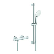 Grohe Thermostat-Brausebatterie Grohtherm 800 C 34768_1 mit Brausegarnitur 600mm chrom