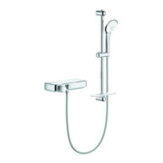 Grohe Thermostat-Brausebatterie-Set Grohtherm SmartControl 1/2", mit Brausegarnitur 60cm, chrom