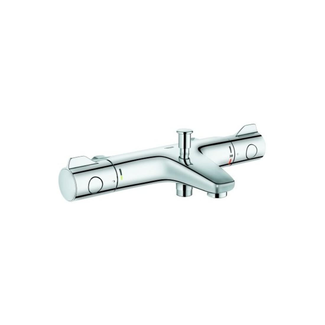 Grohe Thermostat de baignoire Grohtherm 800 chrome, DN 15, montage mural
