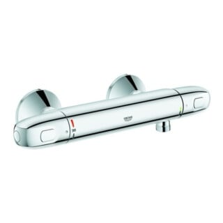 Grohe Thermostat de douche Grohtherm 1000 1/2", montage mural, chrome