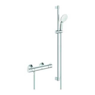 Grohe Thermostat de douche Grohtherm 800 m, 1/2", montage mural, chrome