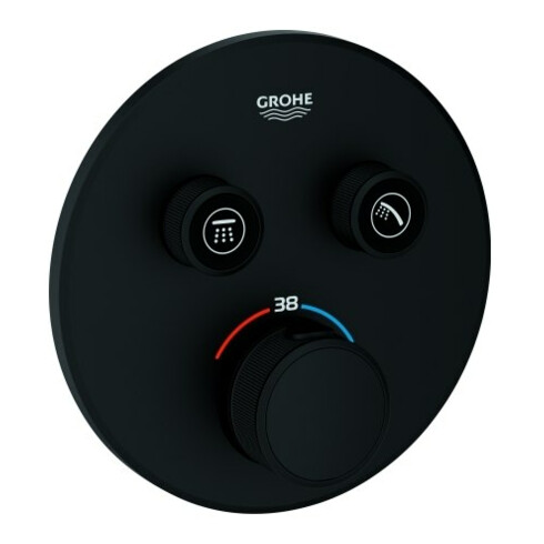 Grohe Thermostat Grohtherm SmartControl 29507 2 ASV FMS für 35604 phantom black