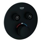 Grohe Thermostat Grohtherm SmartControl 29507 2 ASV FMS pour 35604 noir fantôme