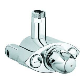Grohe Thermostat Grohtherm XL 1", montage mural, chrome