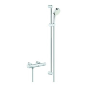 Grohe THM-B-S Grohtherm 800 Cosmopolitan 1/2", mit Brausegarnitur 90cm, chrom