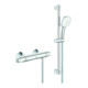 Grohe THM-Wannenbatterie Grohtherm 1000 34820_5 mit Brausegarnitur 600mm chrom-1