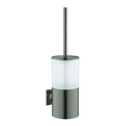 Grohe Toilettenbürstengarnitur Allure Wandmontage, hard graphite gebürstet
