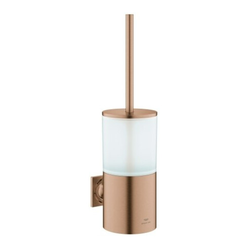 Grohe Toilettenbürstengarnitur Allure warm sunset gebürstet, Wandmontage