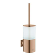 Grohe Toilettenbürstengarnitur Allure warm sunset gebürstet, Wandmontage