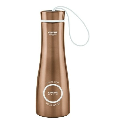 Grohe Trinkflasche Blue warm suns geb., 450ml, D. mit Schlaufe