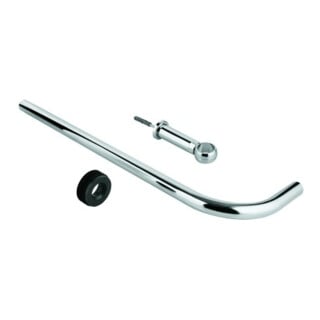 Grohe Tuyau de chasse 60x20 cm, pour chasse d'eau WC, chrome