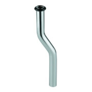 Grohe Tuyau de chasse d'urinoir 20 cm, d 1,8 cm, MS, chrome, coude 3 cm
