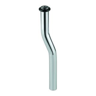 Grohe Tuyau de chasse d'urinoir 20 cm, d 1,8 cm, MS, chrome, déviation 2 cm